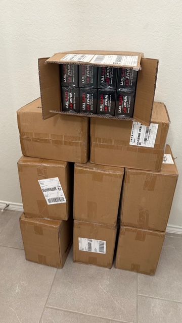 Image of the first shipment of Lust Between Us